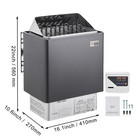 Sauna Heater Stove 9kw Wet   Dry Stailess Steel W  External Controller
