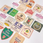 Lot Of 19 Various European Beer Bar Coasters Italy Norway Germany England Lager