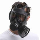 Chemical Full Face Gas Mask Soviet Military Army Respirator  1pc 40mm Filter Box