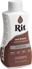 Rit All-purpose Liquid Dye  Dark Brown 8 Fl Oz