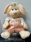 Vintage 1986 Fisher Price Puffalump Peach Puppy Dog Plush