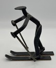 Mid-century Homer E Inness Spike Skier Sculpture Figurine Vintage 1970   s Rare 6   
