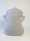 Vintage Ugly Doll Gray Babo 12    Plush  Stuffed Animal Monster 2002 Sewn Face