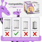 Babiesrefresh Refills Compatible With Dekor Classic Diaper Pail Refills   8 Pack
