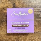 Shea Moisture Night Repair Cream- 2 Oz Nourished   Radiant Face Melanin Care