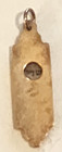 14k Gold Mezuzah Star Of David Hebrew Pendant  9 Grams
