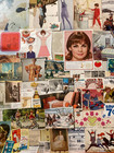 Lot  100  Ads cutouts 1940s 1950s 1960s ephemera collage scrapbook junk Journals