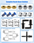 Spray Boom Repair Kit For 3 Nozzle Booms  Includes 8001-vs Stainless Tips  50 Me