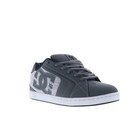 Dc Net Dc01774026-gryblk Mens Gray Nubuck Skate Inspired Sneakers Shoes