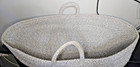 Moses Baby Changing Cotton Rope Basket Gray  31x14x6