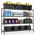 Garage Shelving Heavy Duty Storage Shelves Metal Organizer Rack Warehouse 59 76 