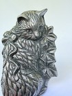 Pewter Cat Christmas Stocking Holder Carson Home Accents 6 5 Inches Poinsettia