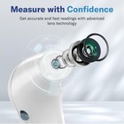 Alcedo Forehead And Ear Thermometer For Adults  Kids  Baby   White blue 