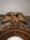 Vintage Syroco Federal-style American Eagle Convex Mirror