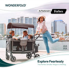 W4 Original Stroller Wagon  4 Seater  - Collapsible Wagon Stroller With Seats Wi