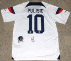 Christian Pulisic Signed Team Usa Soccer Authentic Jersey  10 Beckett Coa Usmnt
