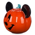 Disney Parks Halloween Votive Candle Holder Mickey Jack O  Lantern Pumpkin