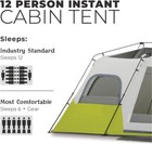 Instant Cabin Tents Person Family Cabin Multi Room Pop Up Tents Car Camping
