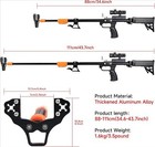 Professional Slingshot  Slingshot Rifle For Adults  Powerful Hunting Shooting