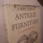 1953  A Directory Of Antique Furniture European   American Designs  Hardcover 