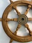 Ship Steering Ship s Wheel Wooden Antique Look Nautical Pirate Decor