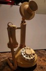 1973 Candlestick Telephone Vintage Ivory Rotary Dial American Telecommunications