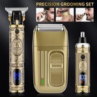 Wahl Usa Stainless Steel Lithium Ion 2 0  Beard Trimmer For Men  Electric Shaver