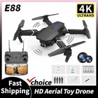 4k Drone Hd Wide Angle Camera Drone Wifi E88 Foldable Rc Quadcopter 