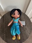 Disney Store Jasmine Plush Doll     Aladdin     14 1 2   New