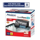 Aqueon Quietflow 20 Led Pro Aquarium Power Filter For Up To 30 Gallon Fish Tank