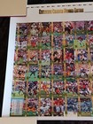 1994 Nfl Football Signature Rookies Uncut Card Sheet Set - Rare