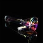 10  Heavy Glass Bongs Percolator Water Pipe Hookah 14mm Bowl Rainbow Color Bong