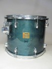 Yamaha Maple Custom Absolute Tom Drum Att1014 14   x12    Vintage Sea Blue Japan