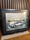Renault Fuego Turbo Framed Vintage Ad