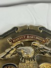 Vintage Harley Davidson Belt Buckle Eagle Made In Usa Est 1903 Brass Biker Metal