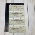 1800 s Check Lot Of 4 Chicago Felsenthal Gross Miller Bank Checks