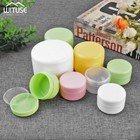 10pcs Plastic Sample Bottle Container 20g 50g 100g Cosmetic Pot Jar Cream
