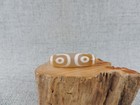 Antique 3 Eyes Energy Tibetan Old Agate Dzi Beads Amulet Tibet Gzi Bead C5