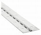 Stainless Steel Piano Hinge 2  X 48  Continuous Full Surface Non-removable Pin