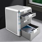 4 5 7 Drawer Desktop File Cabinet Storage Filing Cabinet W  Label Lock Office