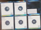 Russia  - Silver Hammered Money - 1547-1718 - Lot Of 5 Coins -  0273