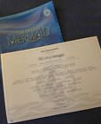 Disney s Little Mermaid Broadway Souvenir Program - Highly Collectible 