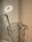 Mcm  Martini  Cocktail Pitcher W   Glass Stir Stick-barware