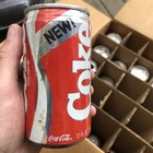 Vintage Original New Coke Coca Cola  Can 1985  sealed Tab  Empty