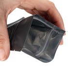 1000 Smell Proof Mylar Bags - Stand Up Pouch Heat Seal Tear Notch Baggies 4x6 In