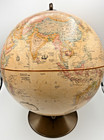 Vintage Replogle 12  World Classic Series Globe Desktop Tabletop Atlas Map