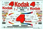 Nascar Decal   4 Kodak Gold 1997 Chevy Monte Carlo Sterling Marlin Slixx 1 24