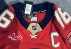 Sold Out Rare Authentic Barkov Game Jersey M  L  Xl  Fight Strap  Lacroix Patch