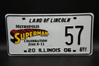 2006 Illinois Metropolis Superman Celebration License Plate   57