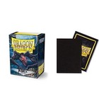 Matte Black Case Display Dragon Shield Standard Size Sleeves - 10 Packs